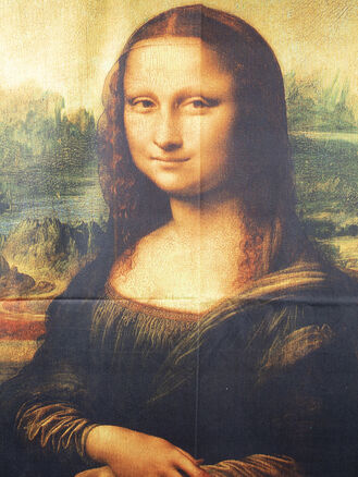 Delfin dámská šála Mona Lisa