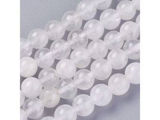 Korálková šňůra z kuliček křišťálu, průměr 8 mm