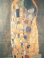 Delfin dámská šála Gustav Klimt Polibek