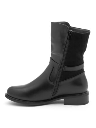  CtgoGOGO elegantní kotníčkové boty s kožíškem uvnitř