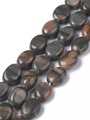 Neukončená šňůra z oválků jaspisu zebra, 8x6 mm