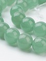 Avanturín zelený, 5 korálků v sáčku, průměr 10 mm 