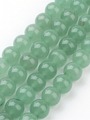 Avanturín zelený, 5 korálků v sáčku, průměr 10 mm 