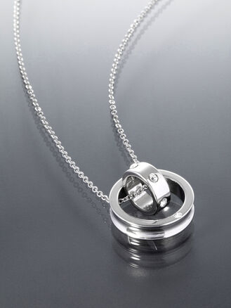 Náhrdelník z chirurgické oceli s kolečkem