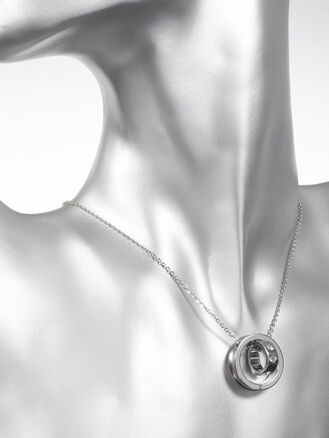 Náhrdelník z chirurgické oceli s kolečkem