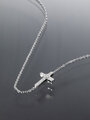 Náhrdelník z chirurgické oceli s křížkem