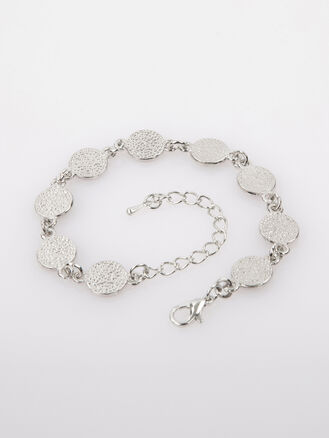 Náramek s perletí Paua s tvarem kolečka