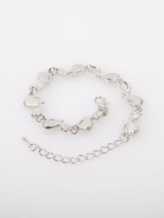 Náramek s perletí Paua ve tvaru kočičky