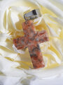 Přívěsek ve tvaru kříže z jaspisu