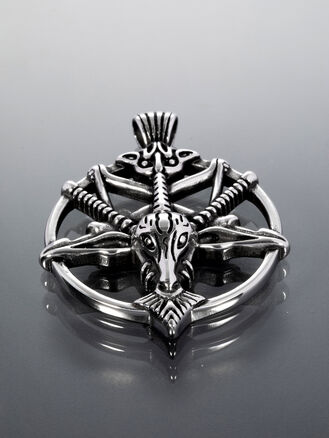 Přívěsek z chirurgické oceli pentagram