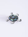 Brož ve tvaru želvičky, zdobeno paua perletí