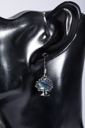 Fashion Jewelry náušnice strom, zdobeno paua perletí