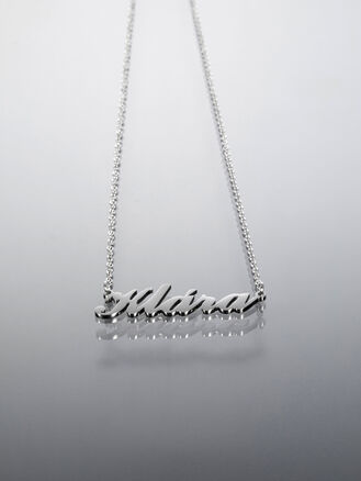 Fashion Icon Ocelový přívěsek jméno Klára