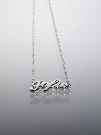 Fashion Icon Ocelový přívěsek jméno Sofie