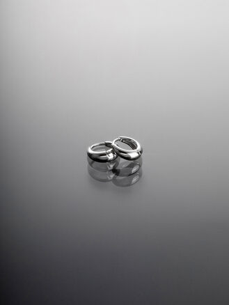 Náušnice kruhy z chirurgické oceli