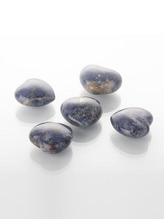 Lapis lazuli srdce malé hmatka velikost cca 2,5x3 cm
