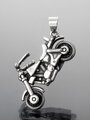 Nápadný přívěsek na řetízek z chirurgické oceli chopper