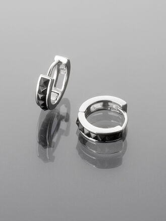 Elegantní kruhové náušnice z chirurgické oceli pro moderní ženy a dívky