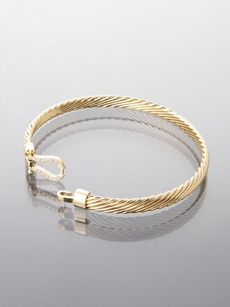 Elegantní etno náramek z chirurgické oceli s uzlovým designem pro moderní ženy