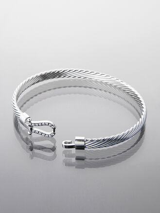 Elegantní etno náramek z chirurgické oceli s uzlovým designem pro moderní ženy