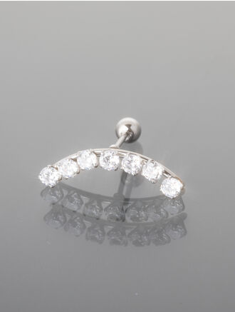 Piercing do helixu z leštěné chirurgické oceli