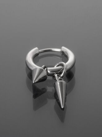 Helix piercing do ucha chirurgická ocel, s hroty